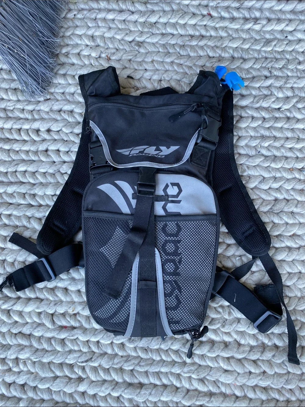 Black Hydration Backpack - Men